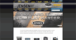 Desktop Screenshot of jensenheavyduty.com